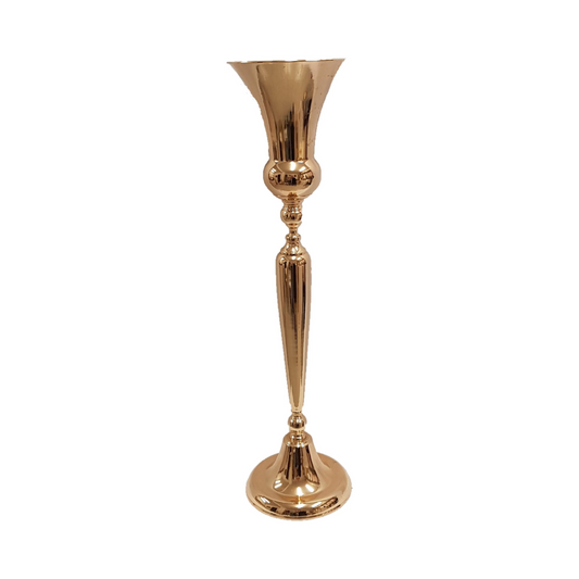 Tall Gold Vase