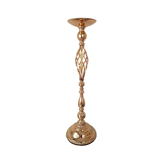 Tall Center Swirl Gold Stand