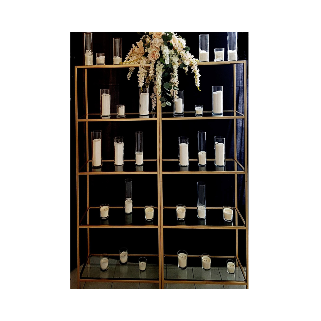 5 Tiered Candle wall