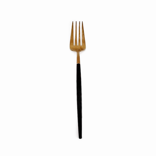 Black & Gold Dinner Fork