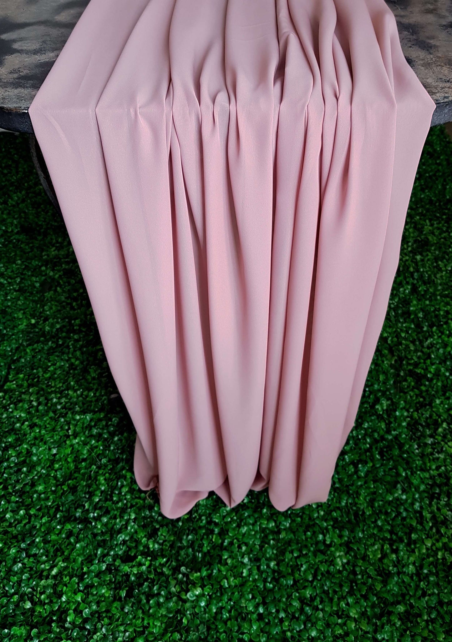 Dusty Rose Chiffon Runner